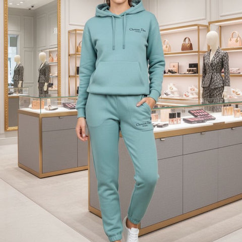 Luxury  Women’s Hoodie & Jogger Tracksuit Set