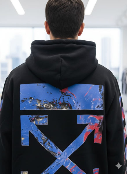Premium Cosmic Brushstroke Hoodie