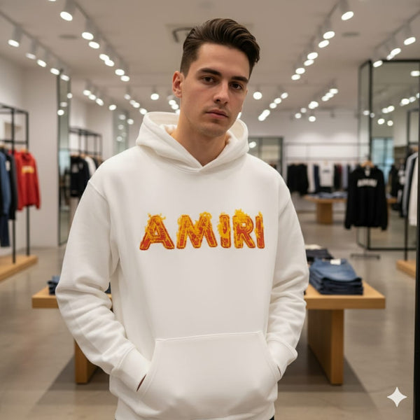 Premium  EmberGlow Logo Hoodie