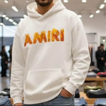 Premium  EmberGlow Logo Hoodie