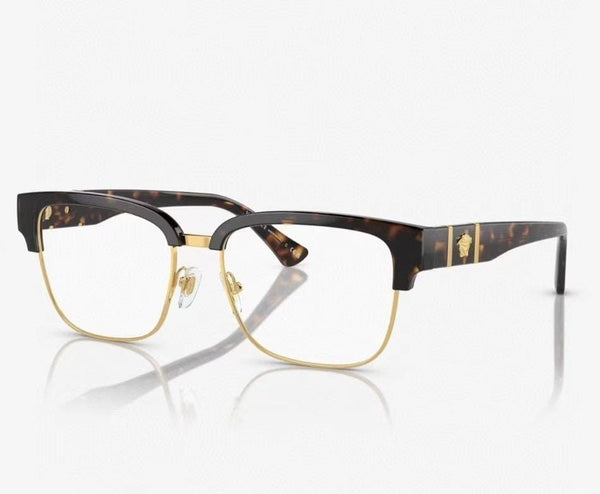 Branded Eyewear Optical Frame with Signature Medusa Accents
