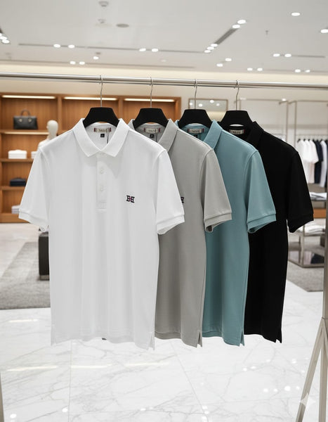 Classic  & Exclusive  Embroidered Logo Polo T-Shirt