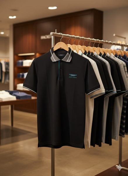 Premium Contrasting Collar T- Shirt