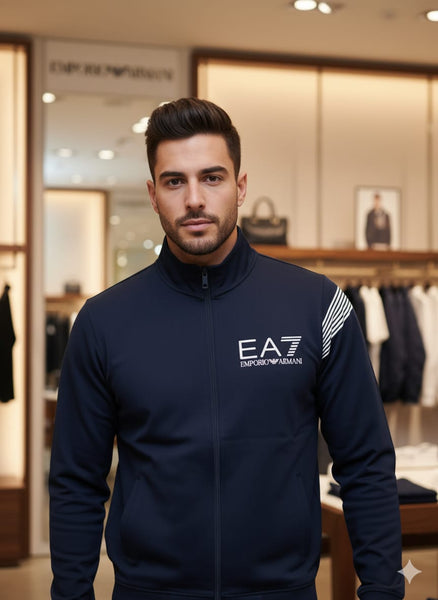 Navy Blue Premium Tracksuit for Men