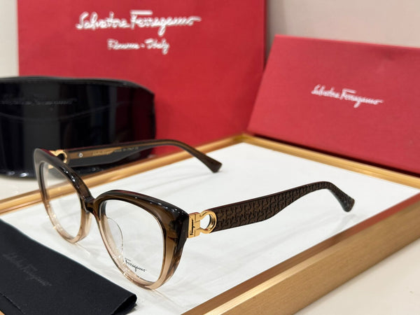 Luxury Gradient Cat-Eye Glasses