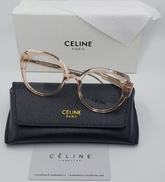 Transparent Nude Round Optical Frame