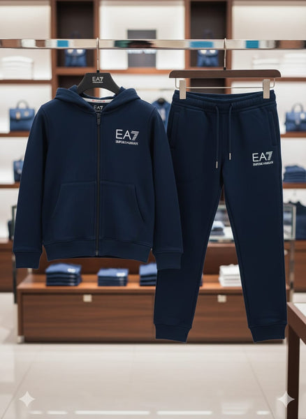 Branded Navy blue Tracksuit Set  For Kids