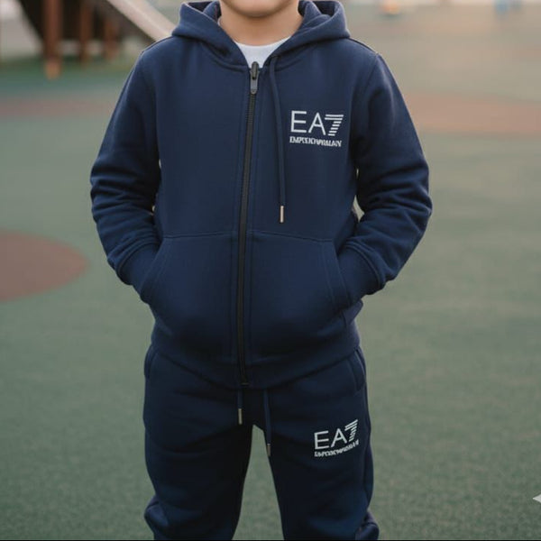 Branded Navy blue Tracksuit Set  For Kids