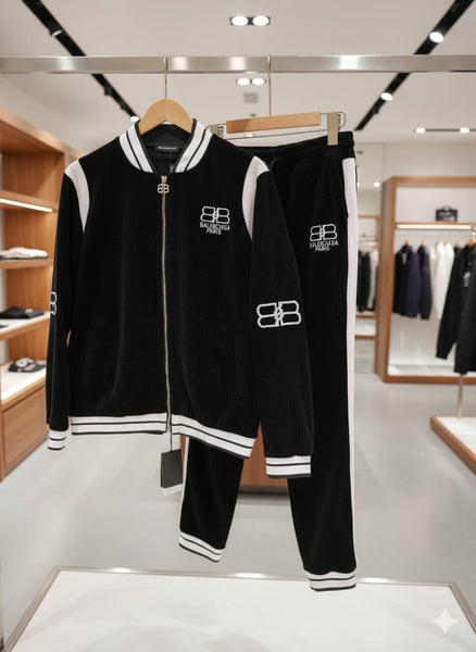 Black & White Premium Tracksuit Set