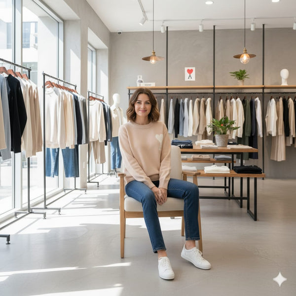 Premium Crewneck Pullover Cozy Chic Statement Knit