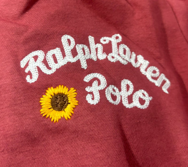 Luxe Pink Daisy Sweatshirt