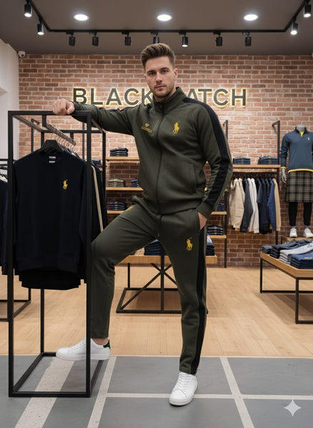 Branded Blackwatch Gren Track Suit  Sporty Style with Premium Comfort