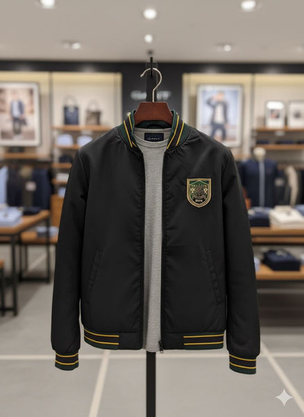 Black Bomber Jacket Classic, Stylish & Everyday Ready
