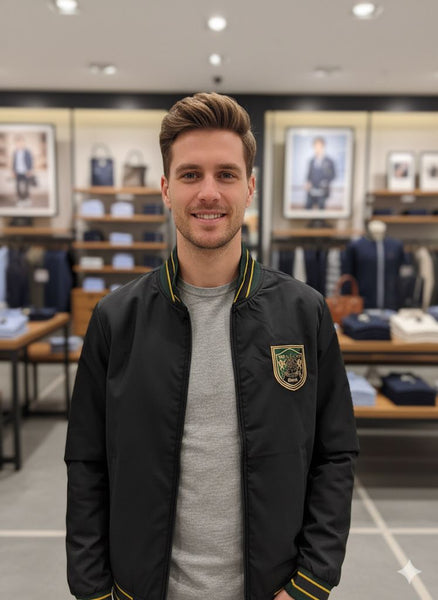 Black Bomber Jacket Classic, Stylish & Everyday Ready