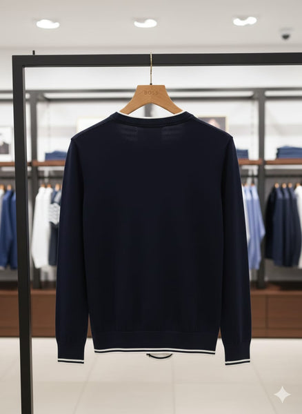 Men’s Classic V-Neck Sweater Elegant, Comfortable & Timeless Style