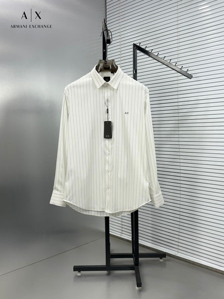 Premium Men’s Classic Striped Formal Shirt