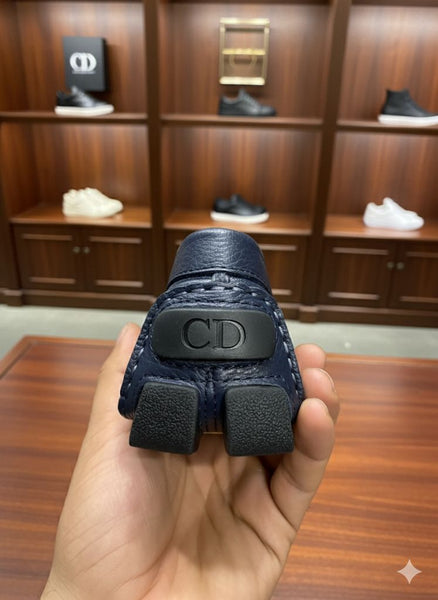 Premium  Leather Slip-On Loafers with Elegant Buckle