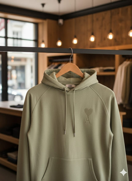 Women’s Sage Green Casual Hoodie Soft & Stylish Everyday Wear