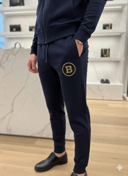 Premium Navy Blue Tracksuit Luxury Comfort Set