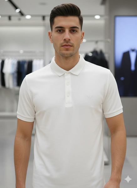 Classic Elegant  Polo T-Shirt Timeless Smart Casual Style