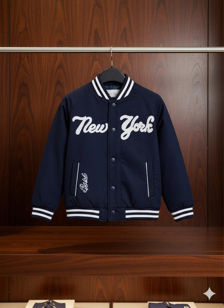 Exclusive  premium Navy Blue Jacket for Kids Cozy Winter Style