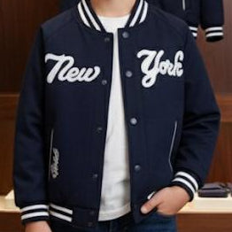 Exclusive  premium Navy Blue Jacket for Kids Cozy Winter Style