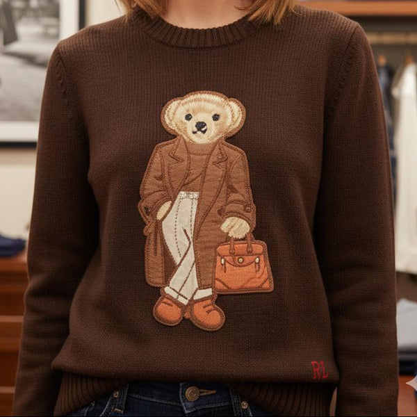 Premium Striped Crew Neck Sweater Classic & Stylish Knitwear