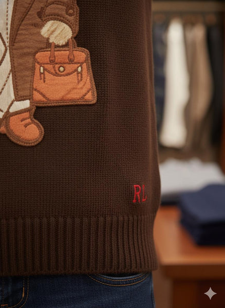 Premium Striped Crew Neck Sweater Classic & Stylish Knitwear