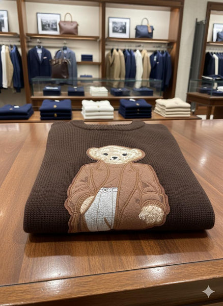 Premium Striped Crew Neck Sweater Classic & Stylish Knitwear