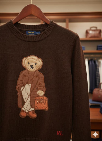 Premium Striped Crew Neck Sweater Classic & Stylish Knitwear