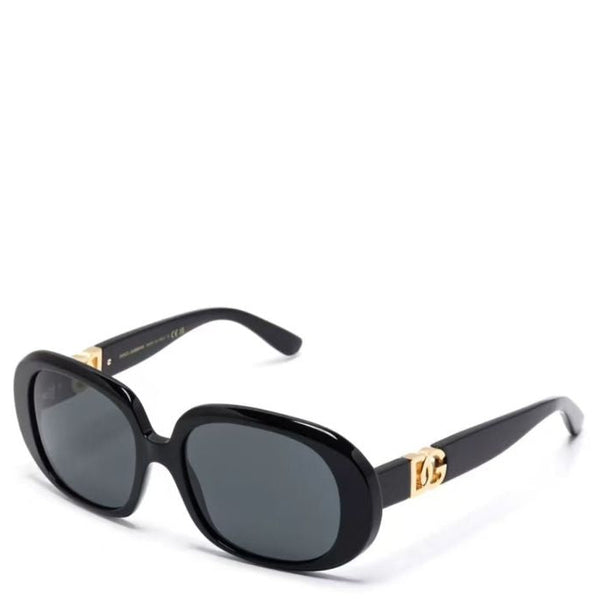 Women’s Oversized Tortoiseshell Sunglasses with Elegant Metal Detail