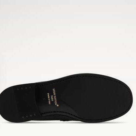 Men’s Luxury Black Leather Loafers