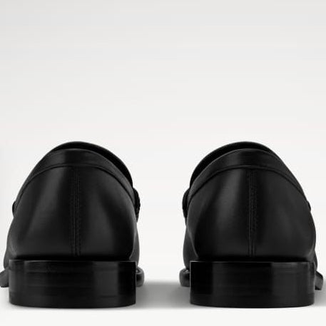 Men’s Luxury Black Leather Loafers