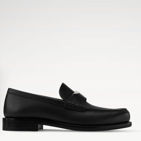 Men’s Luxury Black Leather Loafers