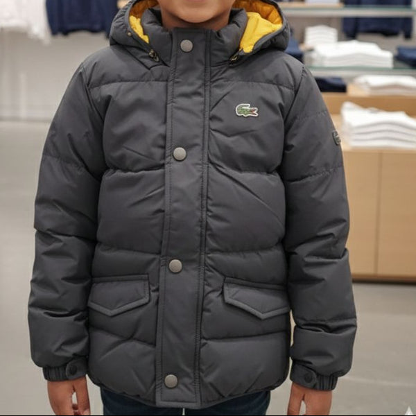 Kids’ Warm Puffer Jacket with Hood