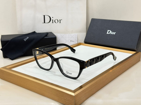Luxury Designer Square Frame Eyeglasses