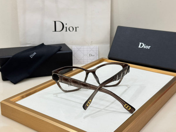 Luxury Designer Square Frame Eyeglasses