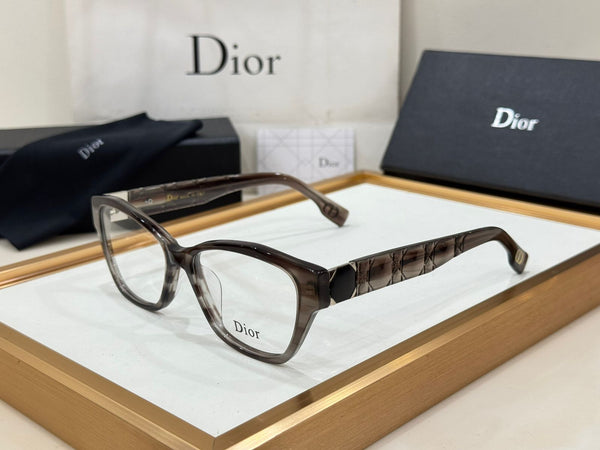 Luxury Designer Square Frame Eyeglasses