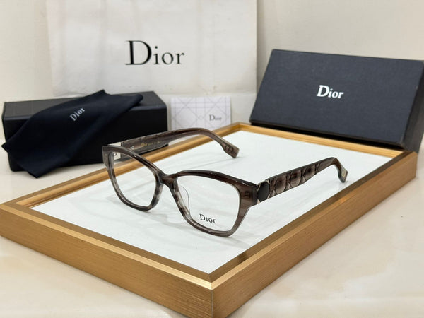 Luxury Designer Square Frame Eyeglasses