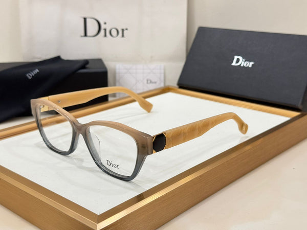 Luxury Designer Square Frame Eyeglasses