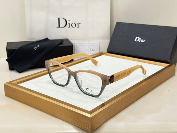 Luxury Designer Square Frame Eyeglasses