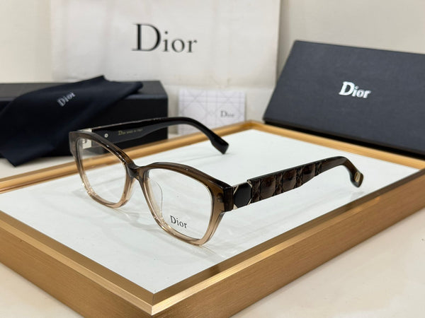Luxury Designer Square Frame Eyeglasses