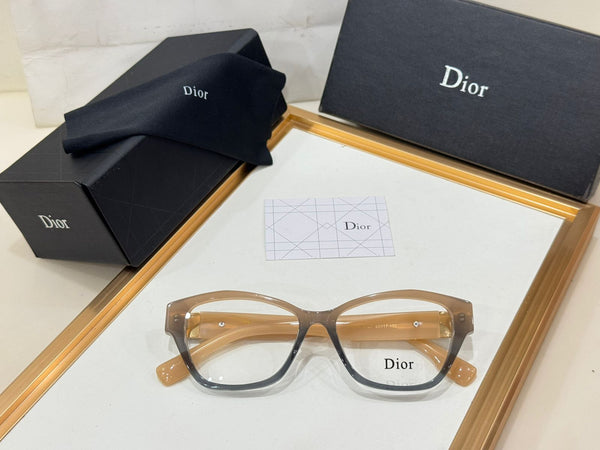 Luxury Designer Square Frame Eyeglasses