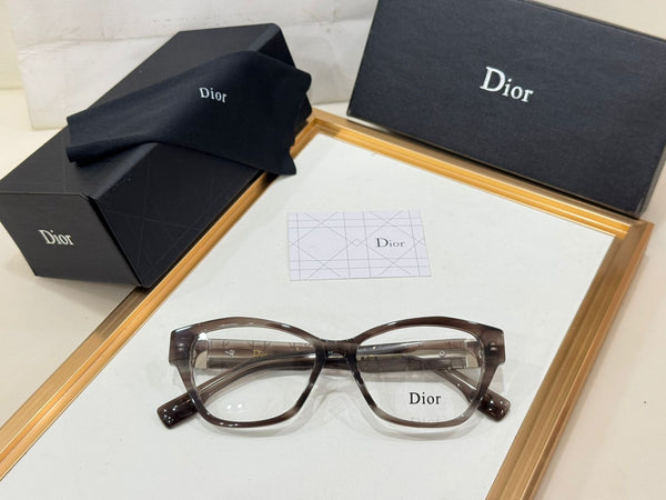Luxury Designer Square Frame Eyeglasses