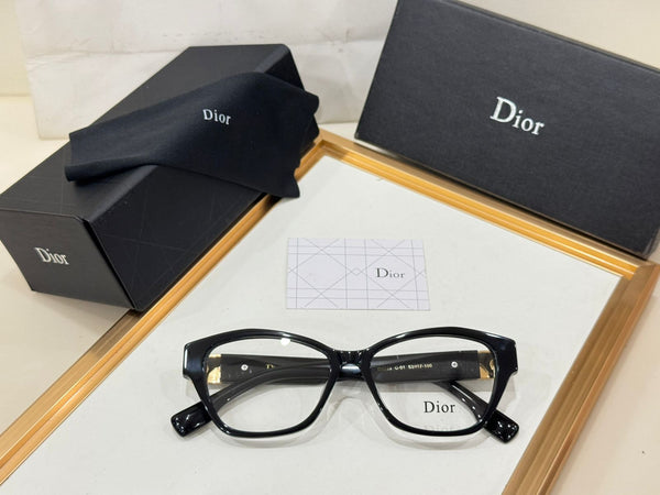 Luxury Designer Square Frame Eyeglasses