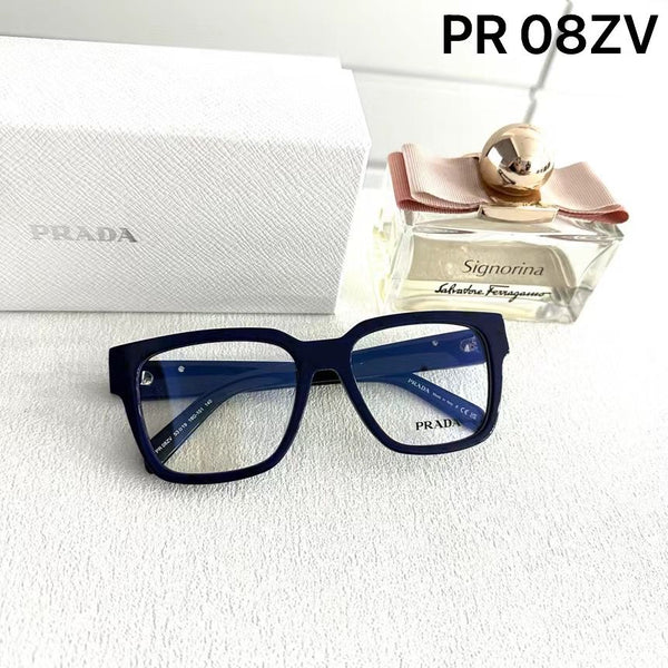 Prada Men’s Black Square Eyeglass Frame – Premium Stylish Optical Wear