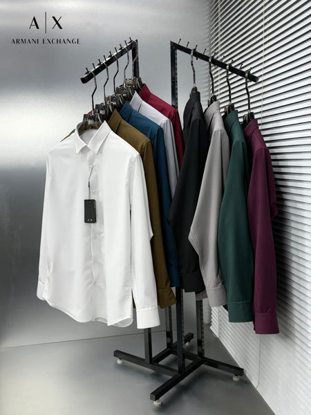 Men’s Premium Solid Formal Shirt Classic Regular Fit