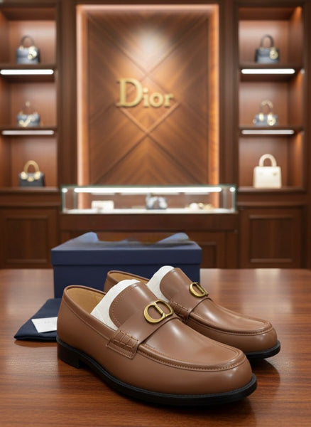 Premium Leather Men’s Loafers  Classic Luxury Slip-On Shoes