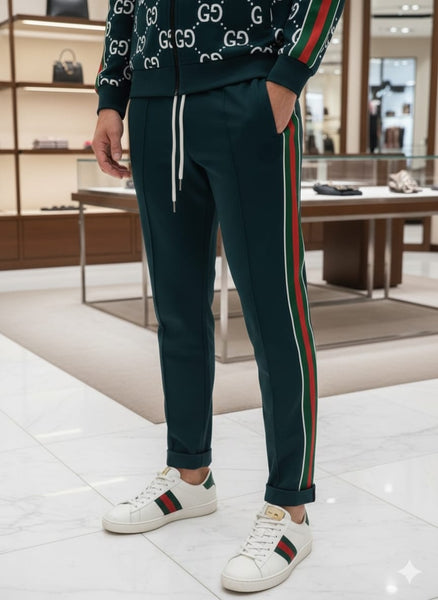 Luxury Monogram Track Suit Set  Premium Designer Style