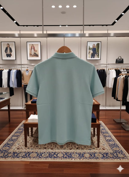 Premium Sea Green Polo T-Shirt with Elegant Modern Look